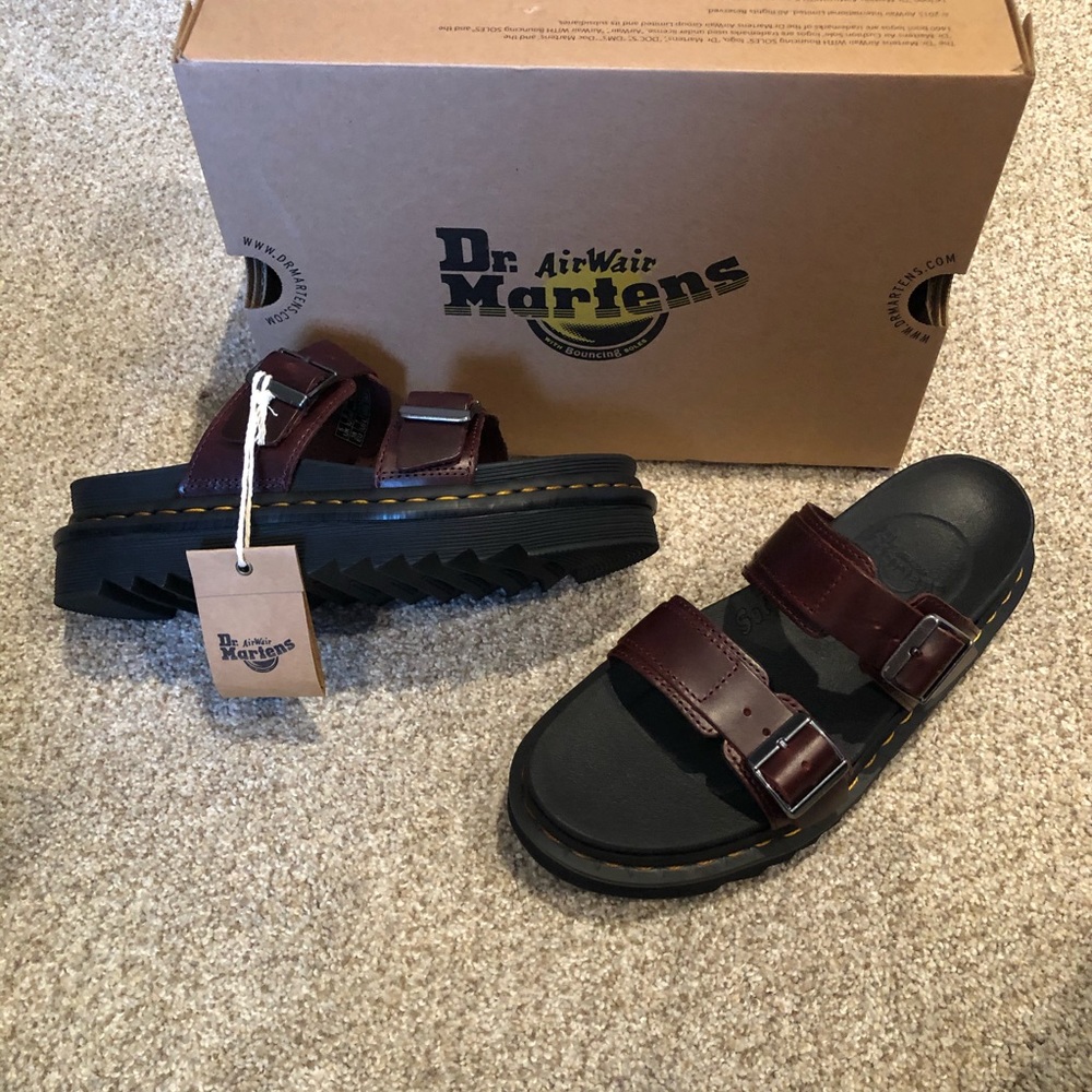 Doc martens Myles sandals slides charro NiB - Picture 5 of 11